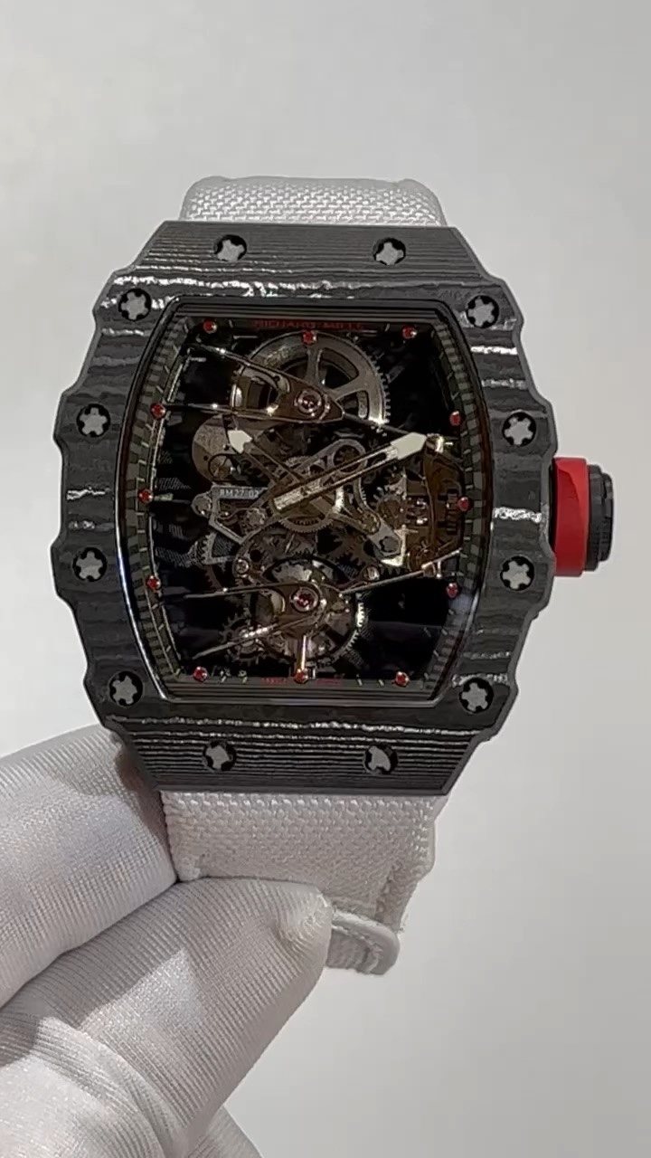 Swiss Richard Mille RM 27-02 Replica Watch – Swiss Tourbillon, Ultra-Light Carbon Case, Premium Skeleton Dial
