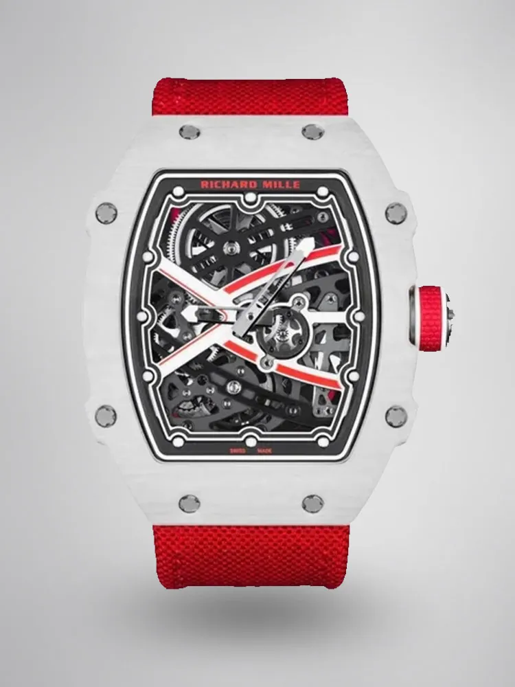 UMI RM67-02 Carbon Fiber 7.8mm Ultra-Thin 1:1 Super Clone Mechanical Watch Integrated Movement