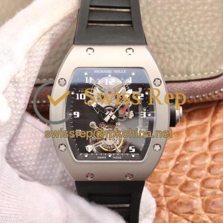RM001 Tourbillon JBF SS Black Dial Tourbillon