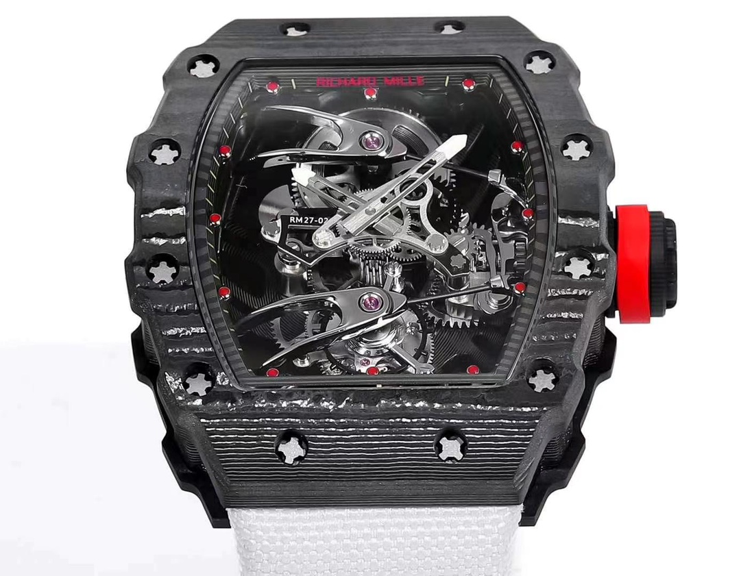 Swiss Richard Mille RM 27-02 Replica Watch – Swiss Tourbillon, Ultra-Light Carbon Case, Premium Skeleton Dial