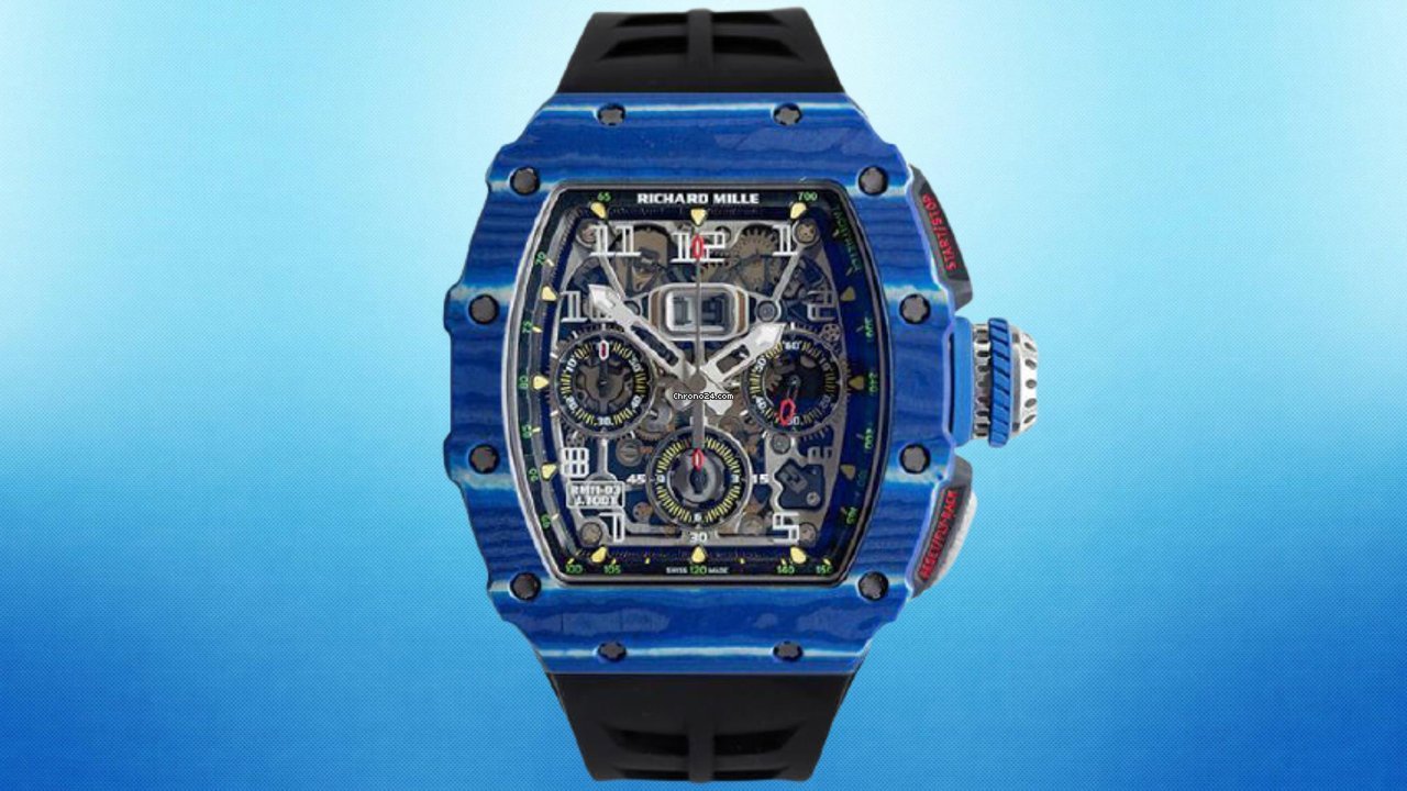Richard Mille RM 011 NTPT Blue