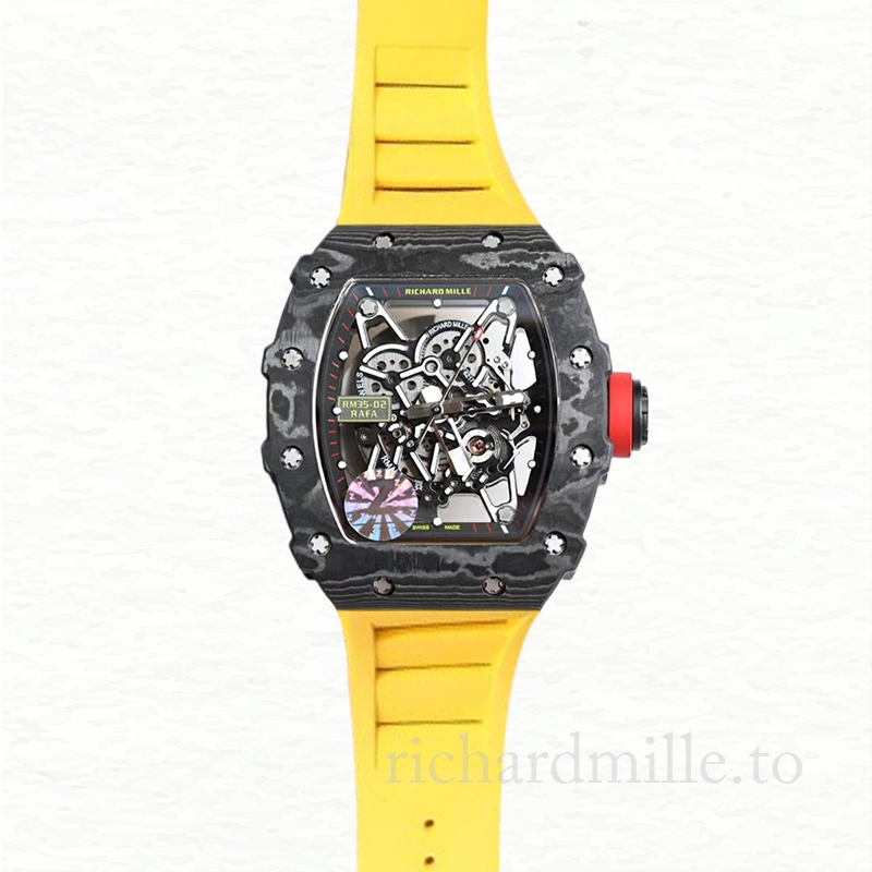 Richard Mille RM35-02 Mechanical Men Watch Transparent Dial