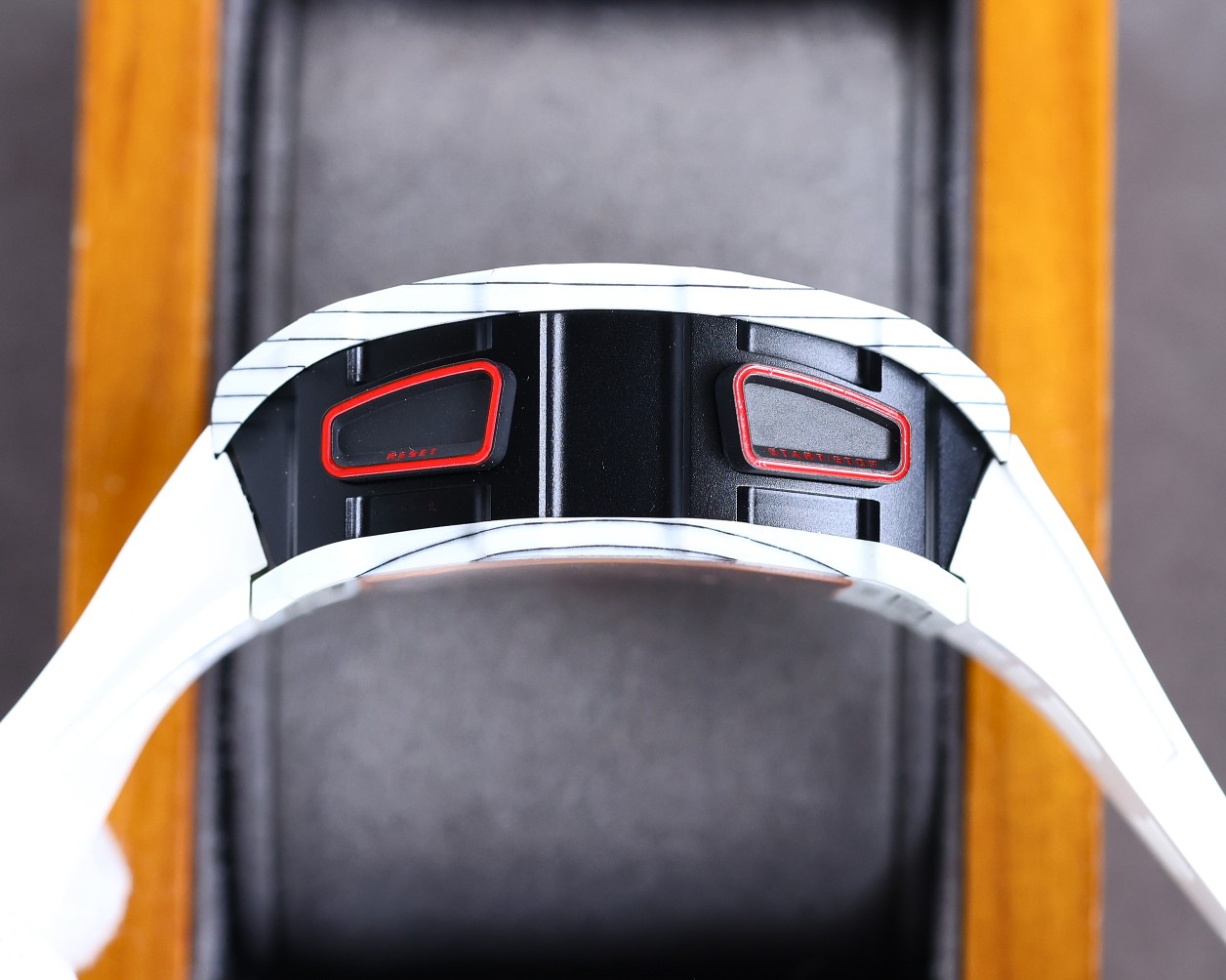 Replica Richard Mille RM50-03 Super Clone Chronograph Mechanical Watch - White Carbon Fiber Case