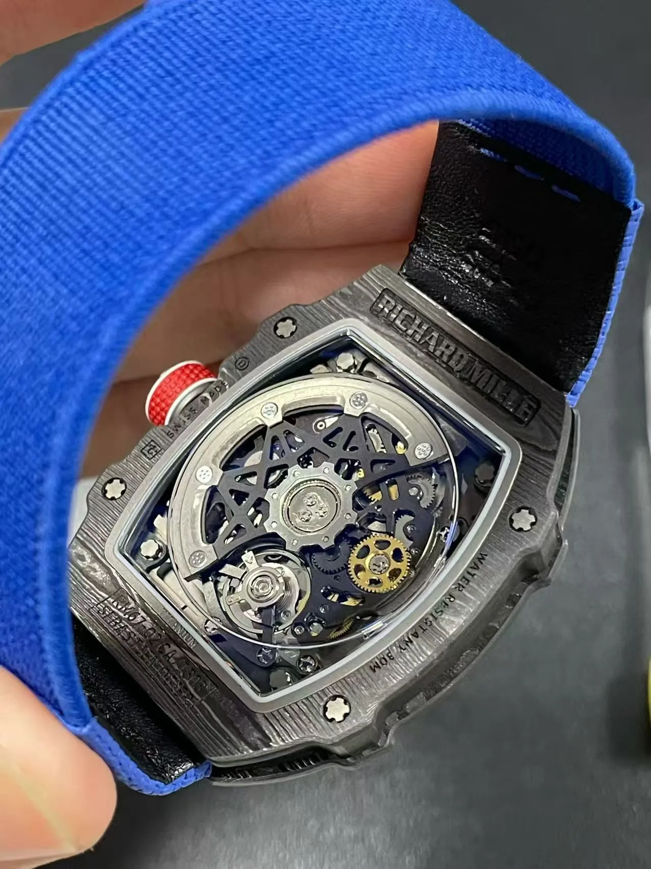 Richard Mille RM 67-02 Ultra Thin Automatic Carbon TPT Super Clone - 7.8mm