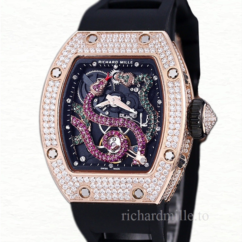 Richard Mille RM 026 Unisex Automatic Rubber Band Watch