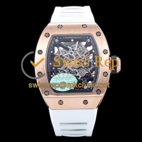 RM35 Americas KVF V2 Rose Gold Black Dial M8215