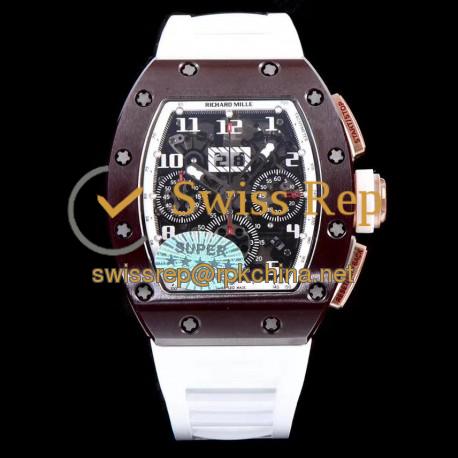 RM011 TZP KVF Ceramic White Dial 7750