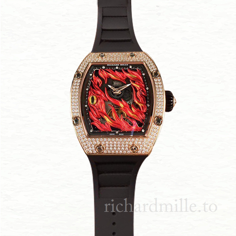 Richard Mille RM26-02 Men Hand Wind Watch Diamond Bezel