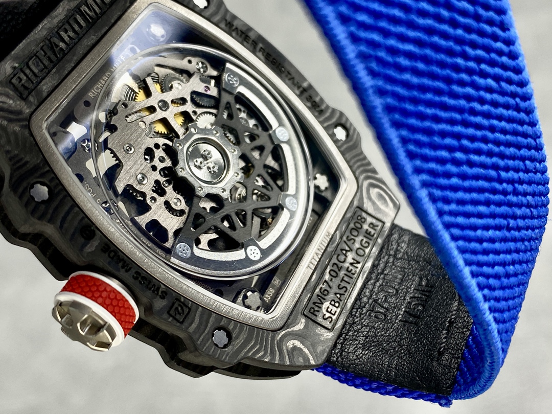 Best Replica Richard Mille RM 67-02 V4 Super Clone Watch - 47mm Carbon Case