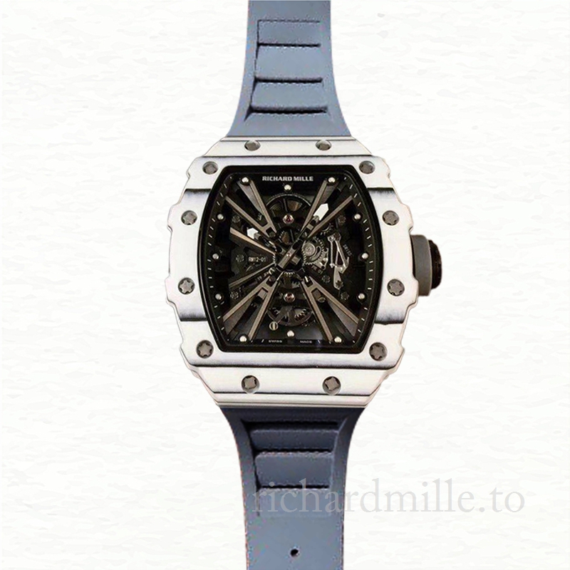 Richard Mille RM12-01 Mechanical Men Transparent Dial Watch
