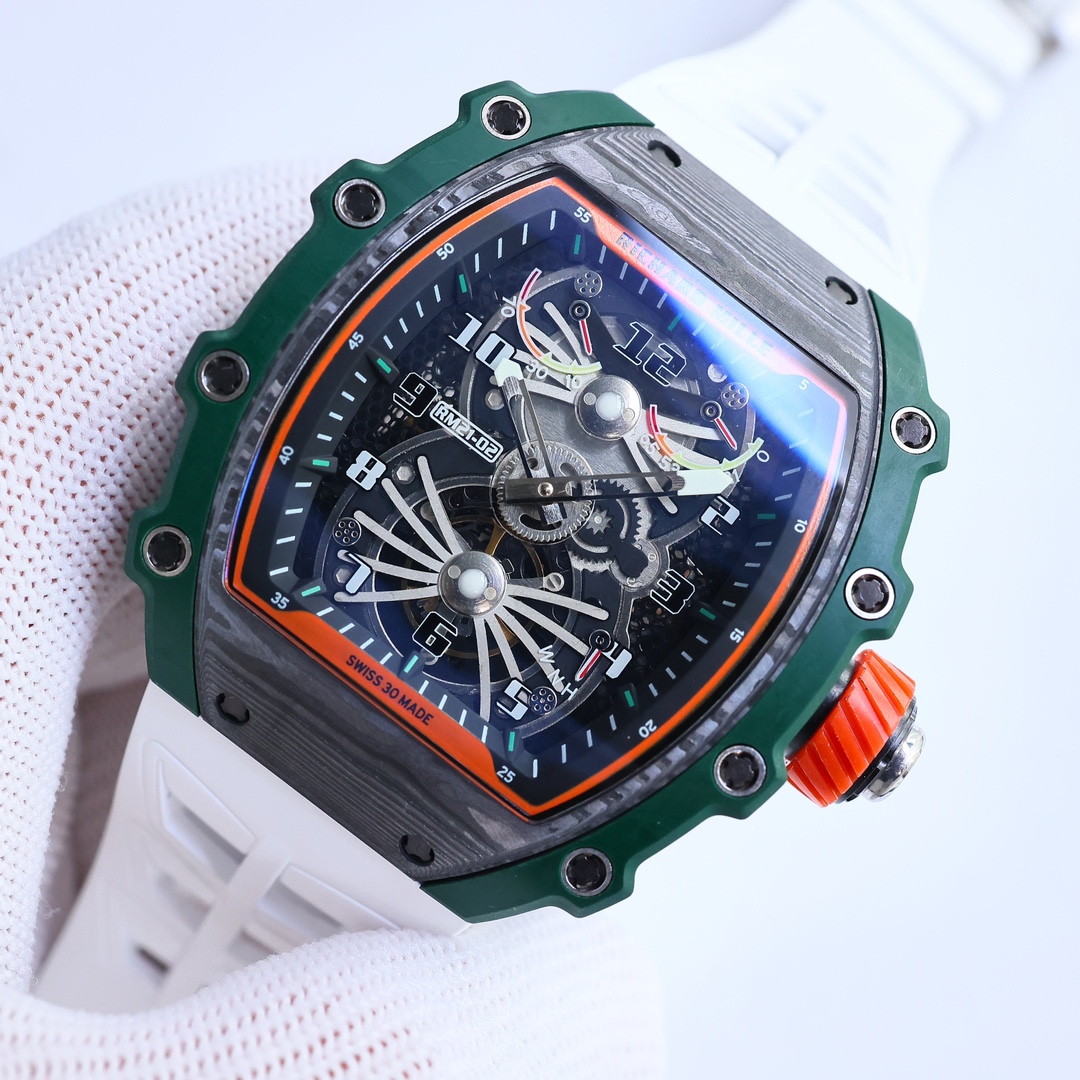 Replica Richard Mille RM 21-02 Tourbillon Aerodyne Super Clone – Carbon Fiber