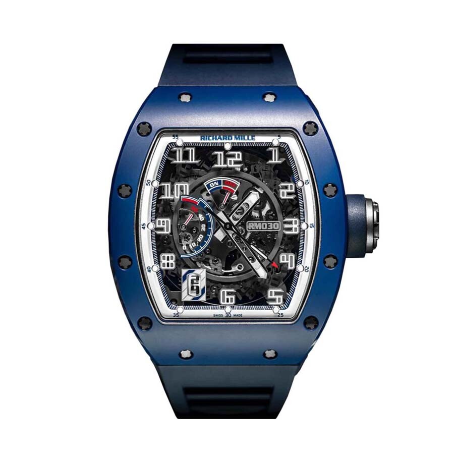 Richard Mille 030 Automatic Blue Dial Men’s Watch 030