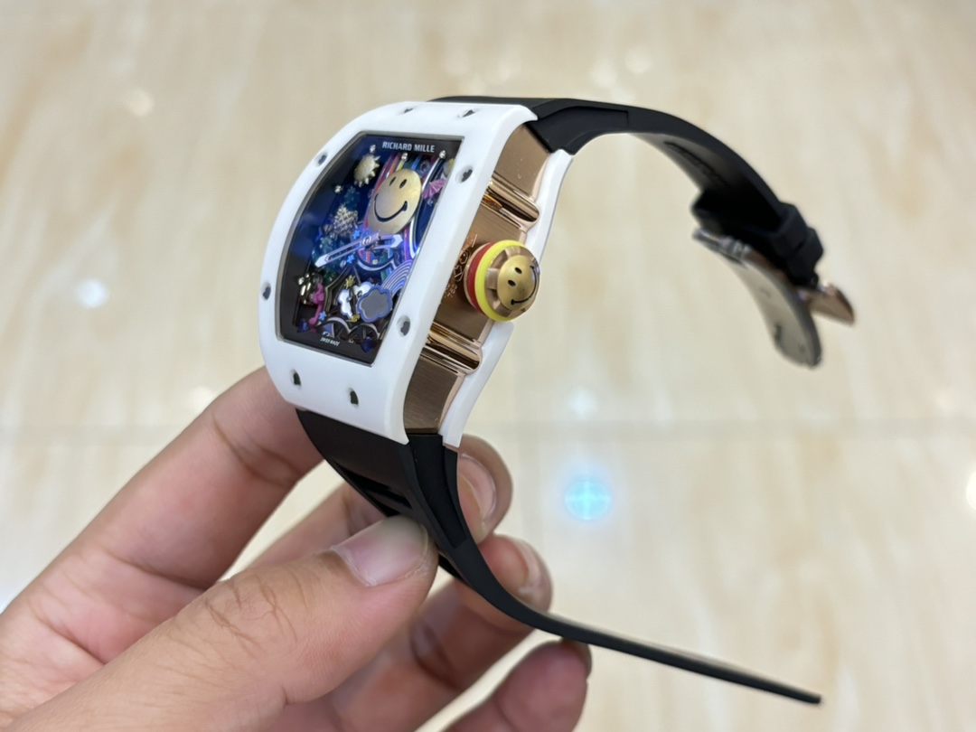 Richard Mille RM 88 Smiley V2 Super Clone Replica Swiss Automatic Movement