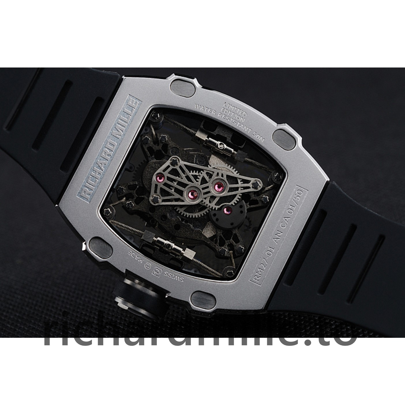 Richard Mille RM 27-01 1454254 Rubber Black Band Watch