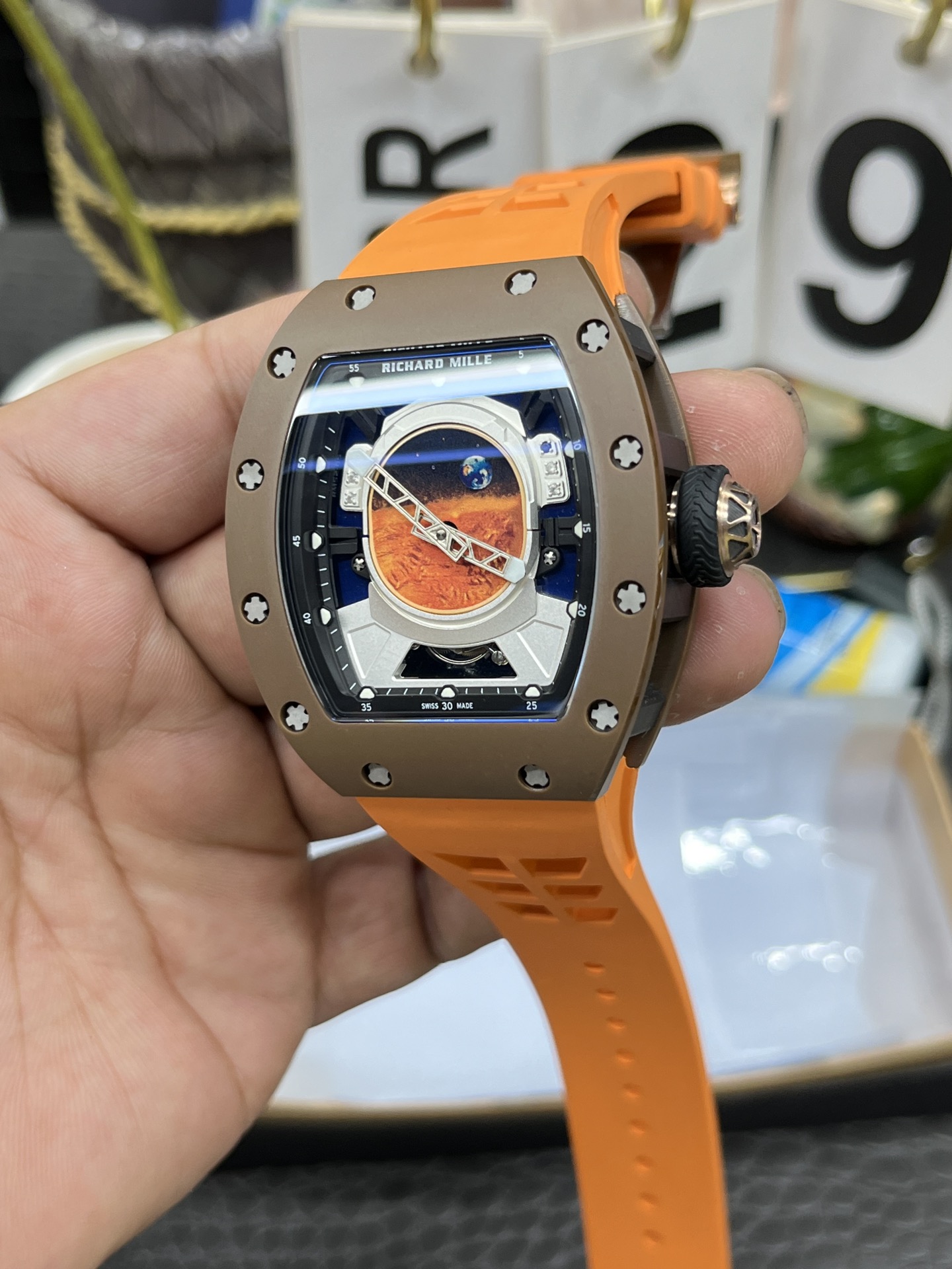 Replica Richard Mille RM52-05 Mars Mission Swiss Tourbillon Watch