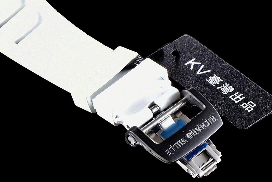 Richard Mille Replica RM 35-02 V3 Upgraded White Strap