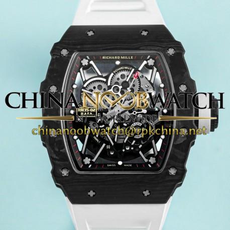 RM35-02 Rafa Nadal KUF NTPT White Rubber Strap Seiko NH05A