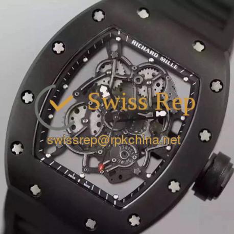 RM035 PVD Black Dial M9015