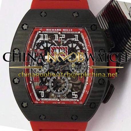 RM011-FM Felipe Massa Chrono Forged Carbon Red Dial Swiss 7750