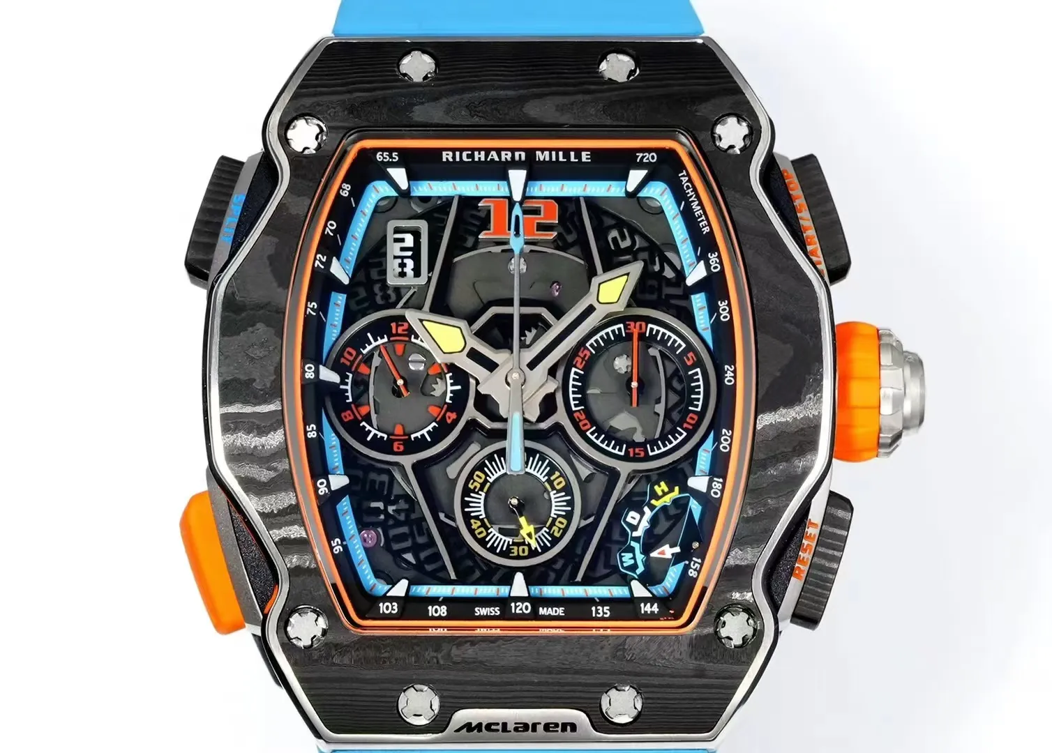 Replica Richard Mille RM 65-01 McLaren W1 Automatic Chronograph Super Clone Watch