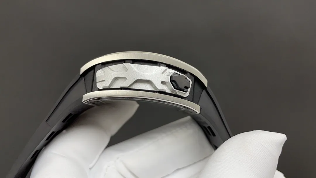 Richard Mille RM 62-01 Tourbillon Vibrating Alarm Watch Carbon TPT Case Skeleton Dial Super Clone