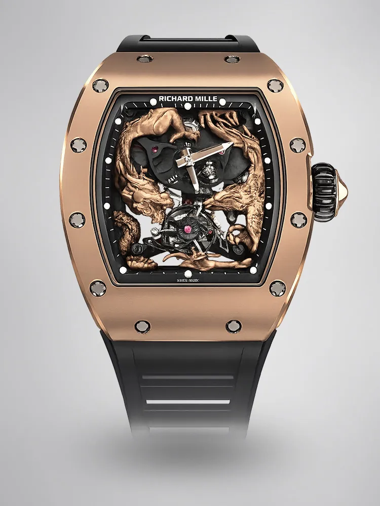 Richard Mille RM 57-01 Jackie Chan Tourbillon Dragon Phoenix Super Clone