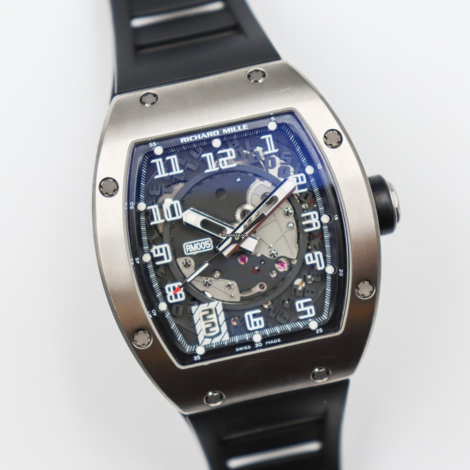 Richard Mille RM005 Titanium Box &amp; Papers