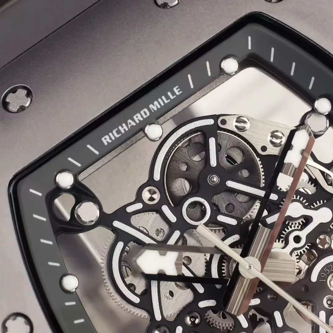 Replica Richard Mille RM 055 Bubba Watson Super Clone Watch – Titanium Full Grey Edition