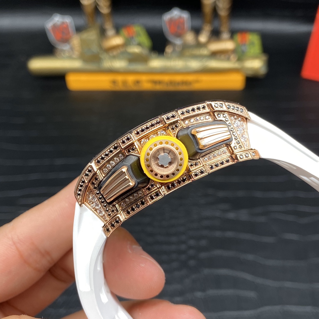 Richard Mille RM 11-03 Replica Watch For Men – Swiss Movement, Diamond-Set Bezel, Luxury Timepiece