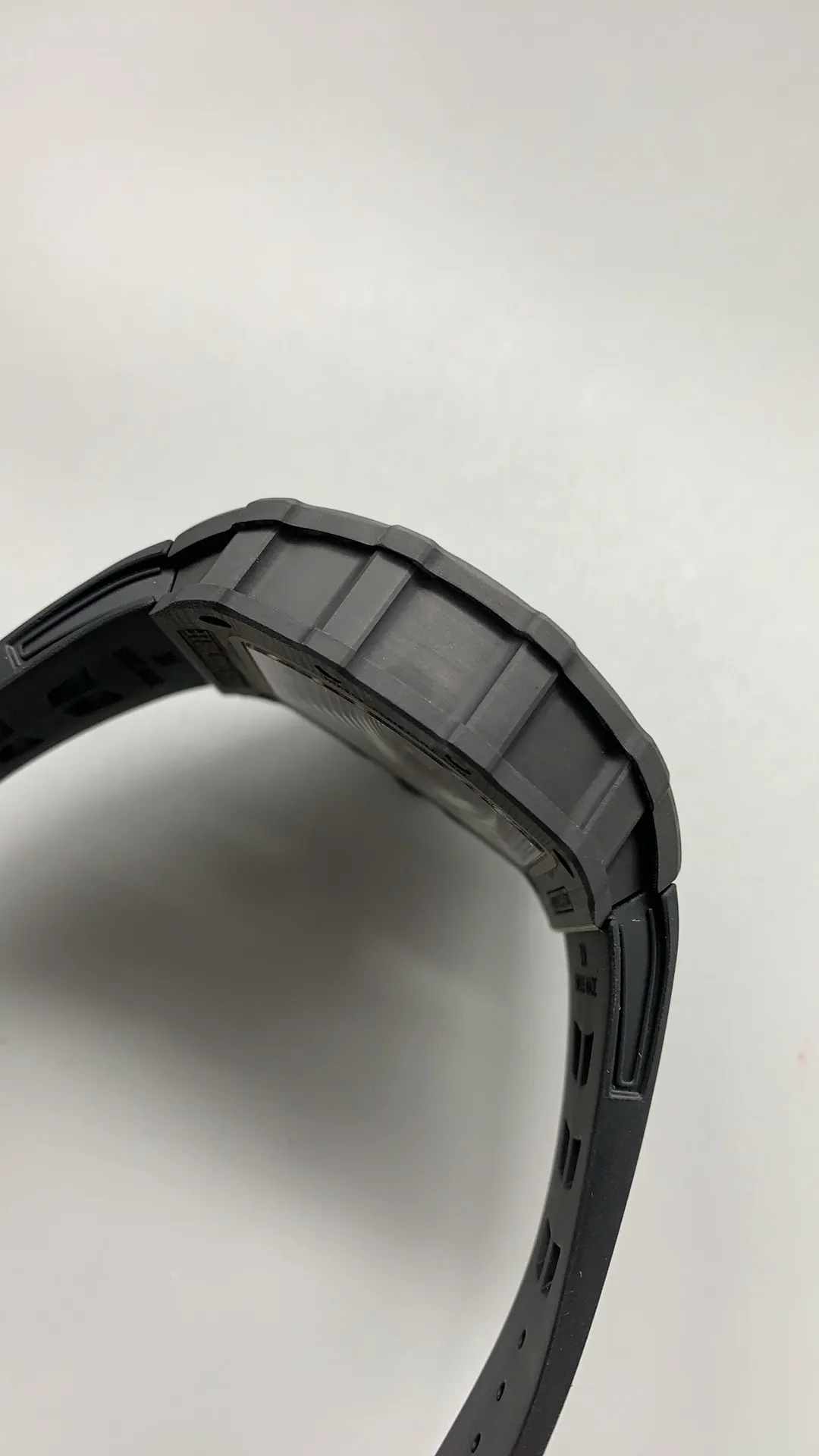 UMI Richard Mille Replica RM 35-02 Rafael Nadal Carbon TPT Black Strap RMAL1 Automatic Movement