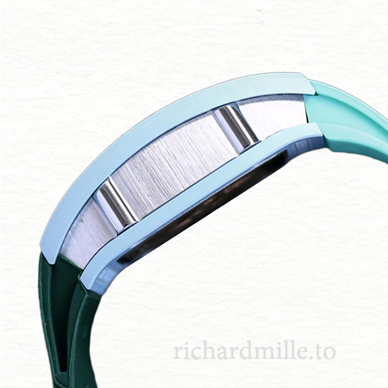 Richard Mille RM07-01 Ladies Automatic Watch Transparent Dial Rubber Band