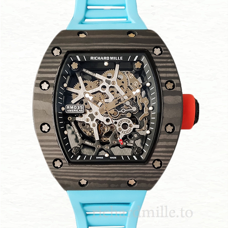 Richard Mille RM35 Mechanical Men Skeleton Dial