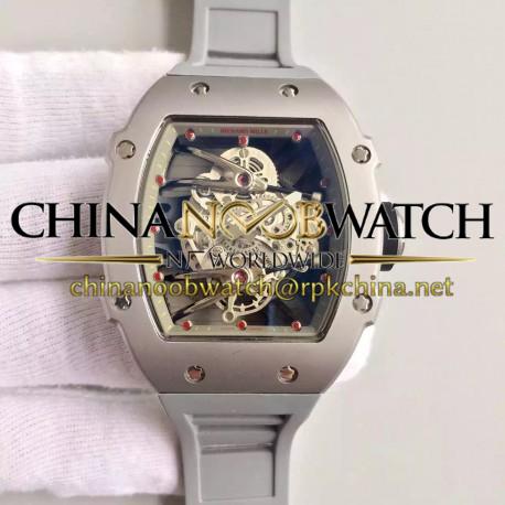 RM27-02 SS Grey &amp; Skeleton Dial M9015