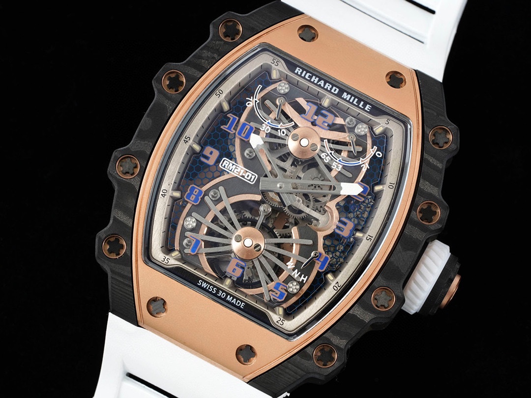 Best Richard Mille RM 21-01 Aerodynamic Tourbillon Replica Watch