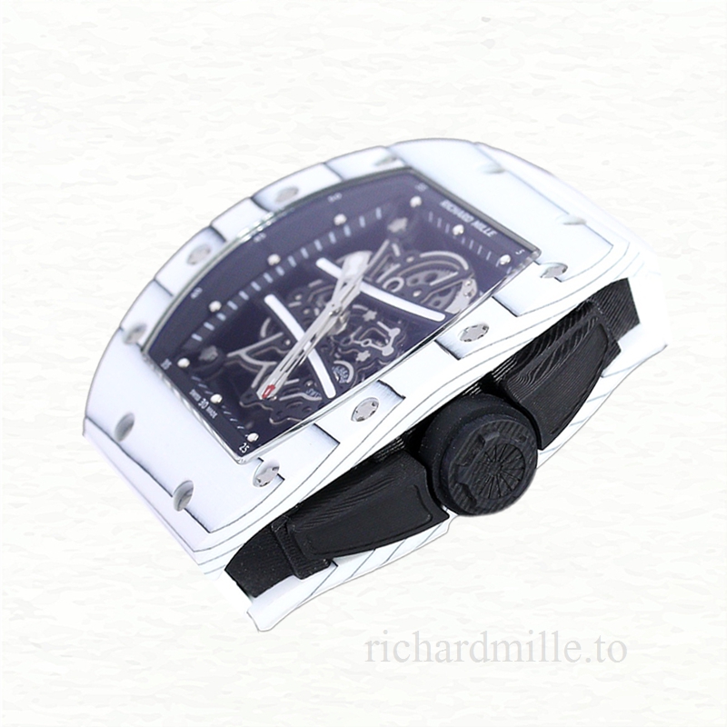 Richard Mille RM 61-01 Automatic Men Ceramics Bezel Transparent Dial