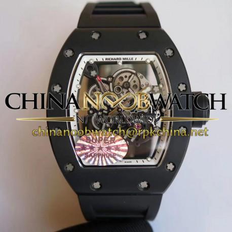 RM055 KVF V2 Ceramic White Dial M8215