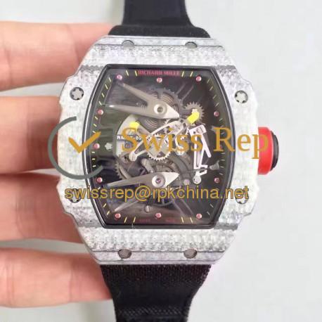 RM27-02 Forged Carbon Black &amp; Skeleton Dial M9015