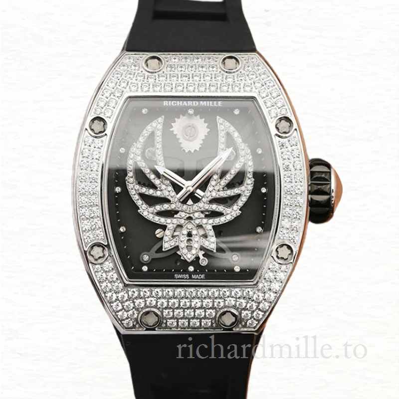 Richard Mille RM019 Hand Wind Men Rubber Band Watch