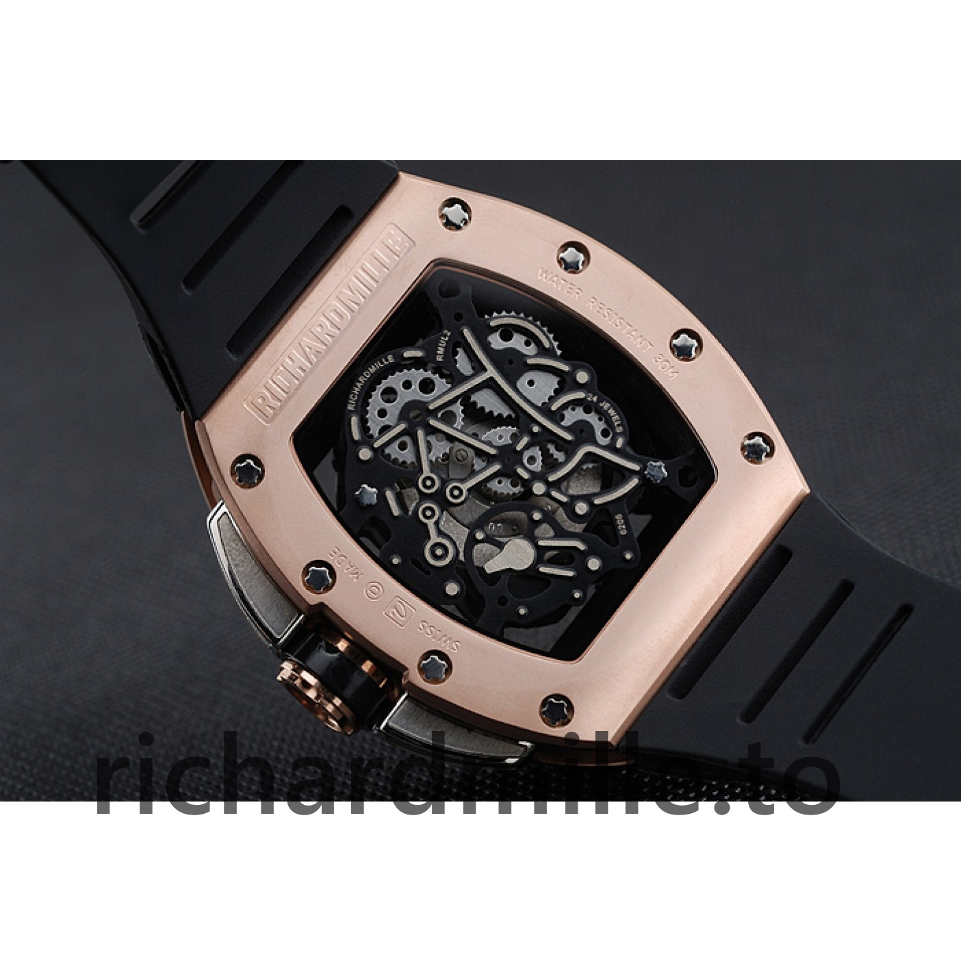 Richard Mille RM 61-01 1454203 Black Dial Men Watch