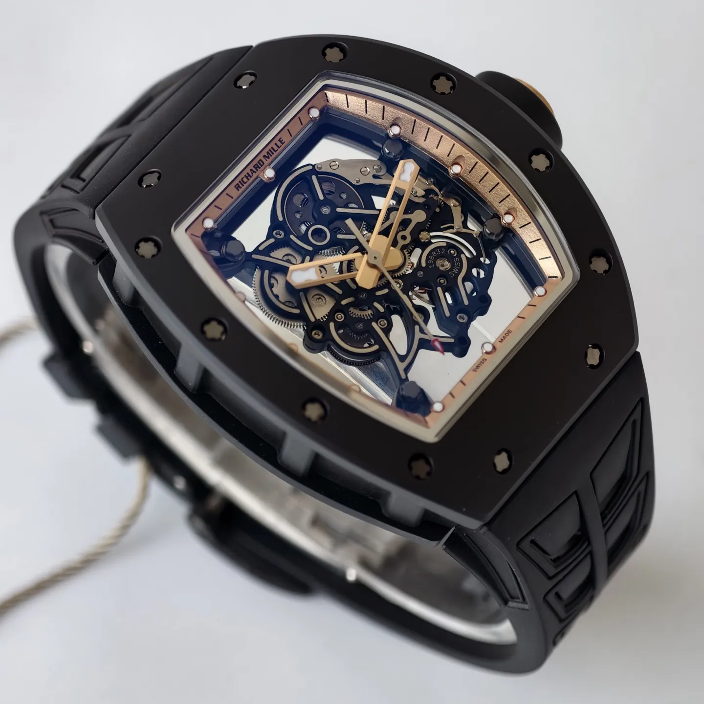 UMI Richard Mille RM 055 Bubba Watson Ceramics 1:1 Skeleton Dial RMUL2 Movement Replica Watch