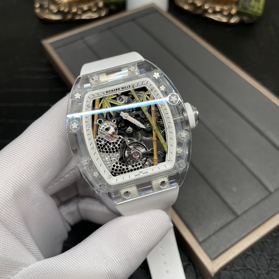Richard Mille RM 26-01 Replica Panda Dial Watch – Swiss Tourbillon Movement, Sapphire Crystal Case, Luxury Design