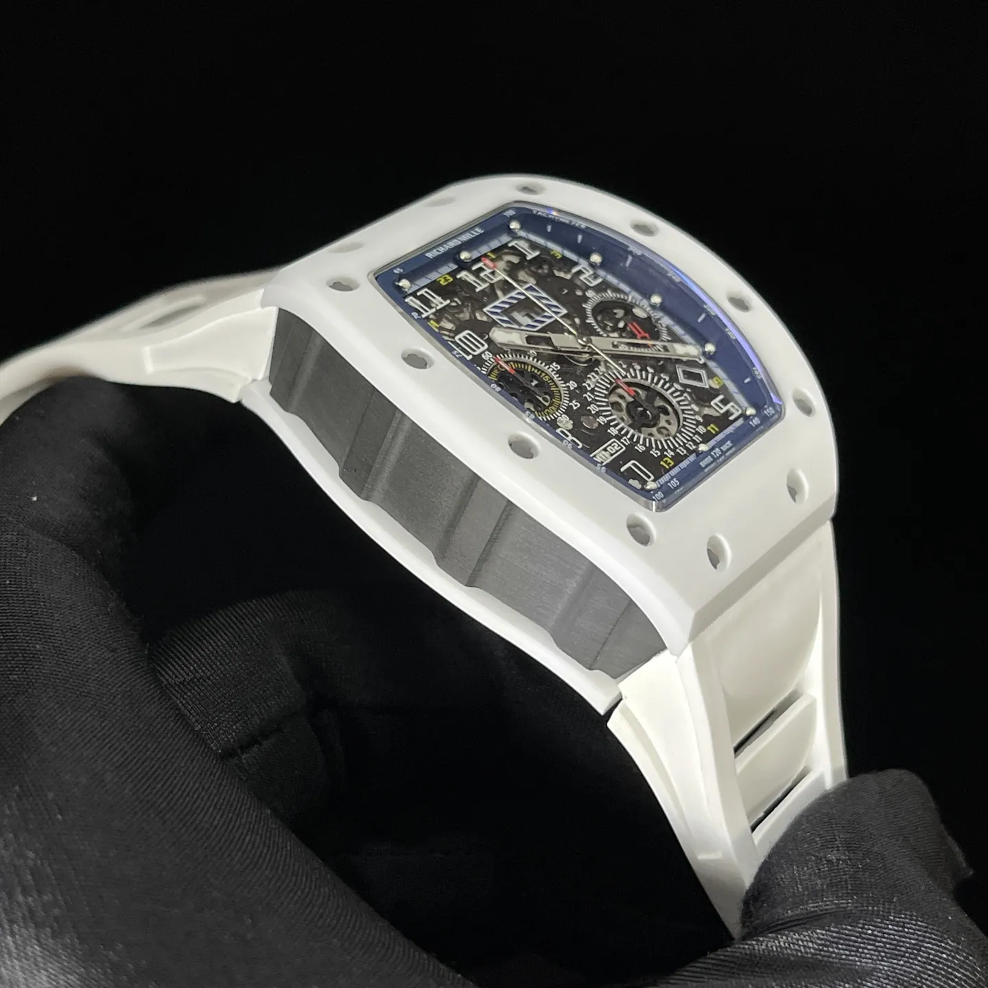 Replica Richard Mille RM 11-02 White Ceramic 7750 Movement Chronograph Super Clone