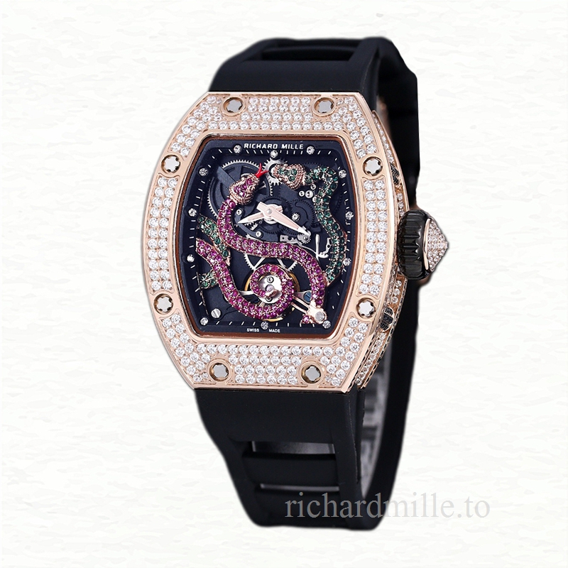 Richard Mille RM 026 Unisex Automatic Rubber Band Watch