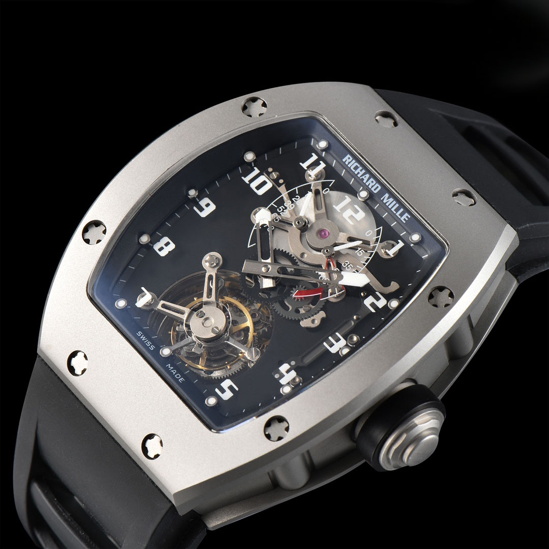 Best Richard Mille RM001 Tourbillon Super Clone – Titanium Skeleton Luxury Replica Watch