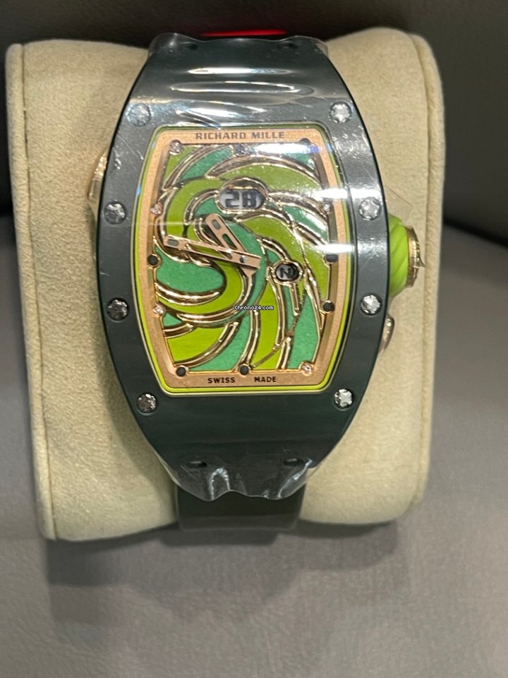 Richard Mille Titanium Alloy 18K Rose Gold Ceramic RM 37-01