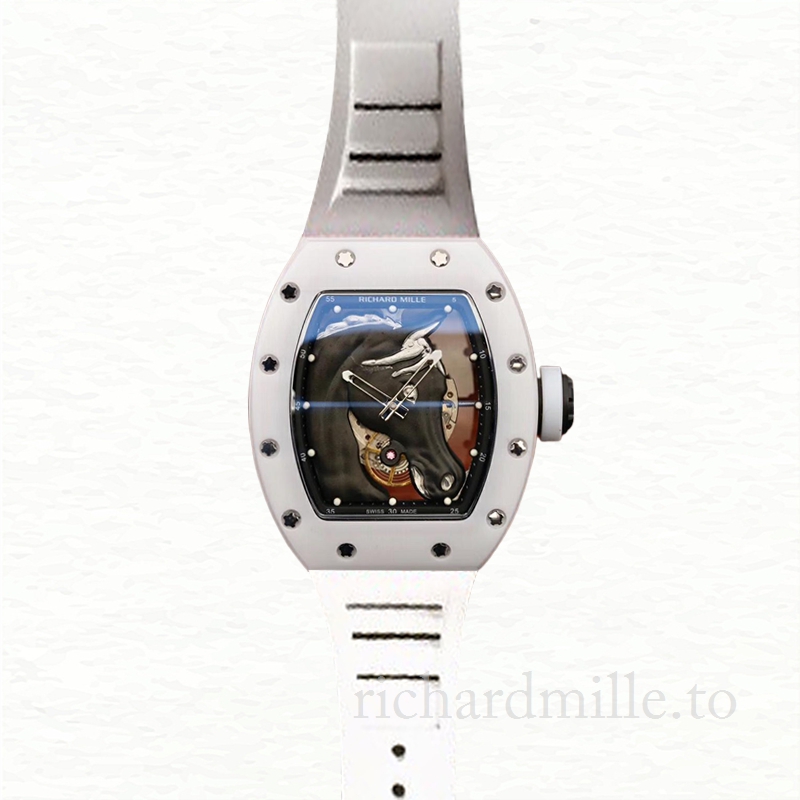 Richard Mille RM52-02 Mechanical Men Watch Ceramics Bezel