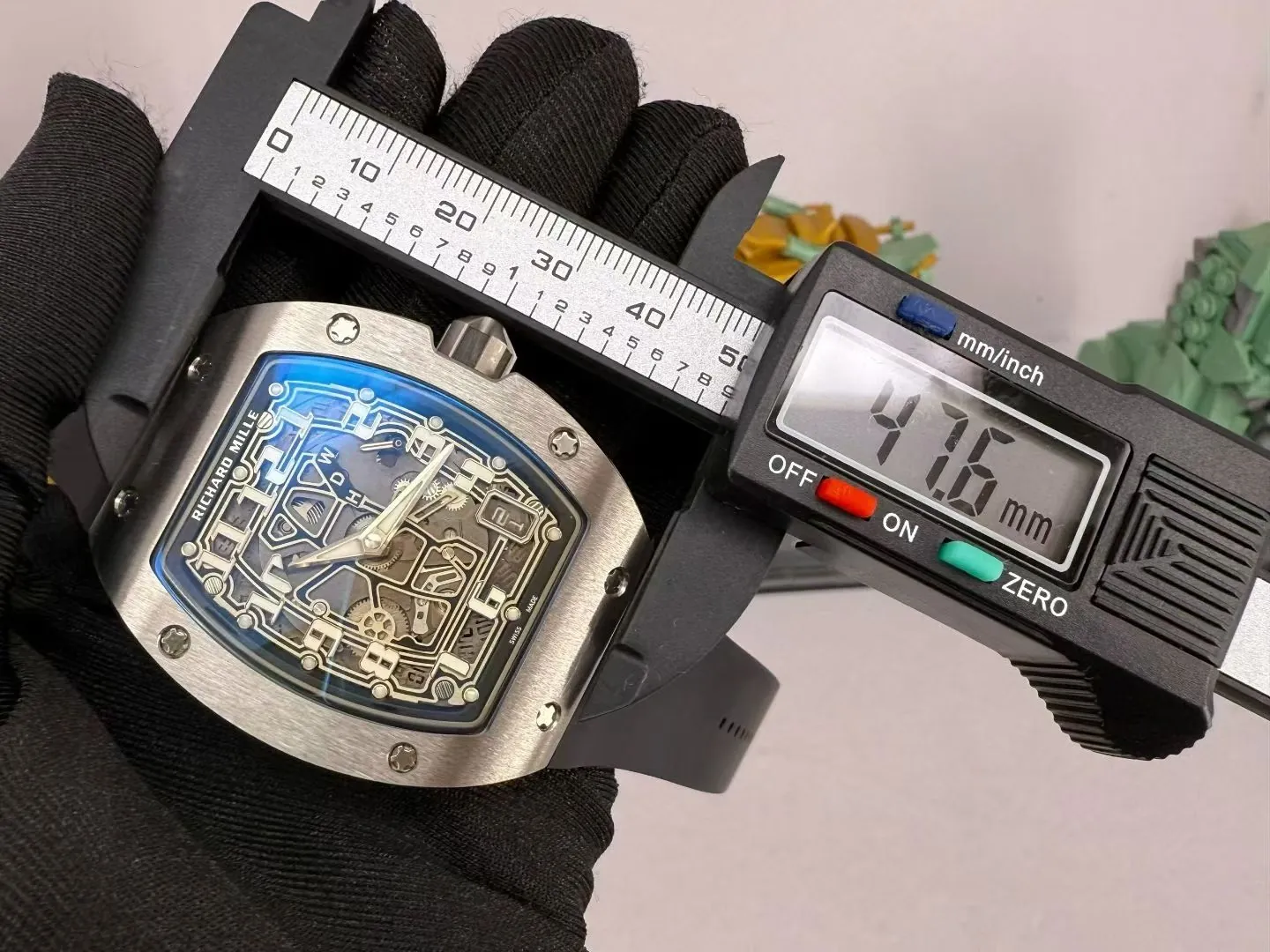 Best Super Clone Richard Mille RM 67-01 Ultra Thin Automatic 7.75mm Titanium Skeleton Watch
