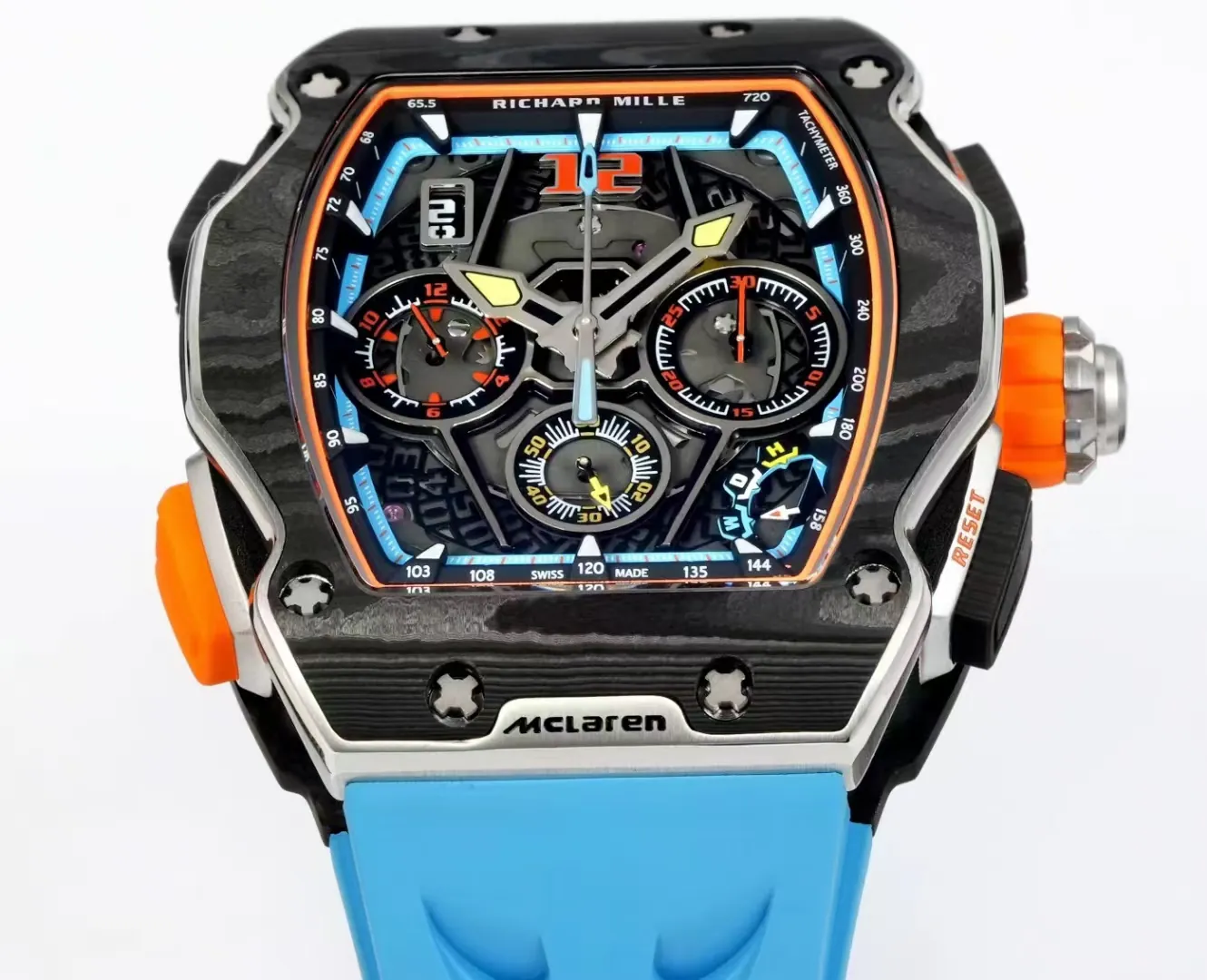 Replica Richard Mille RM 65-01 McLaren W1 Automatic Chronograph Super Clone Watch