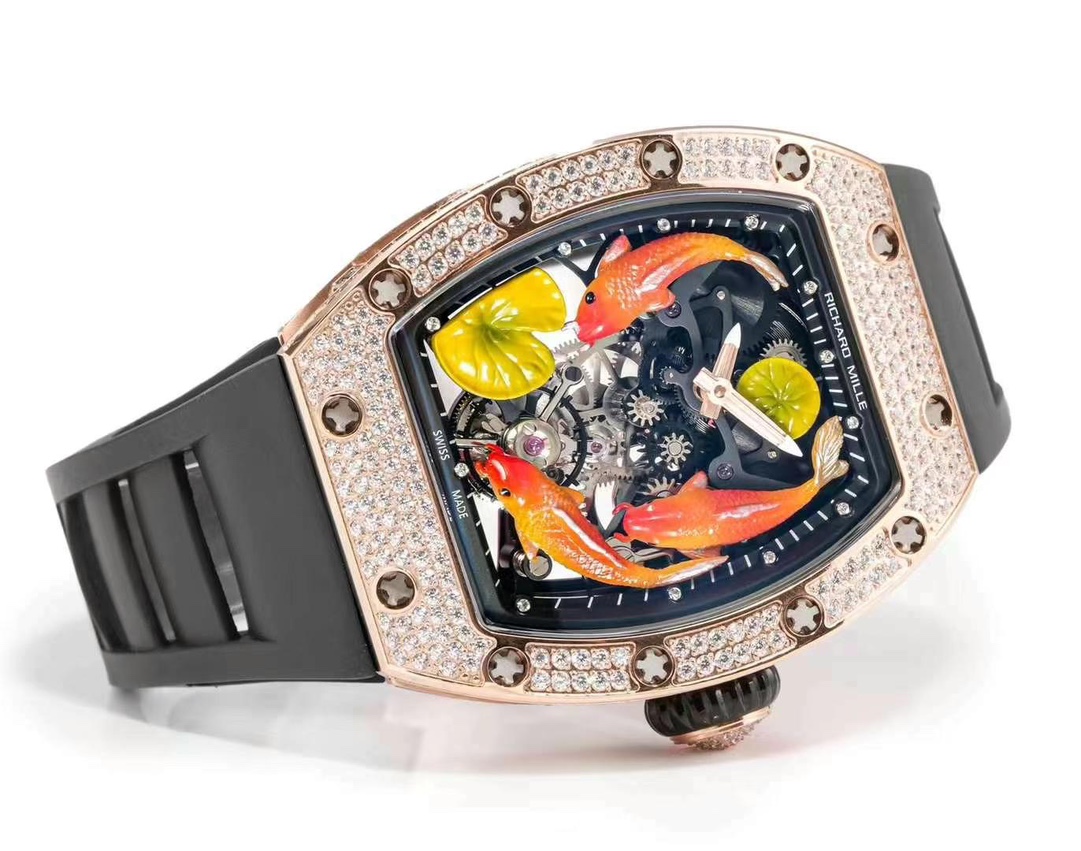 Replica Richard Mille RM S10 Koi Tourbillon Watch - Limited Edition Men’s Fake Tourbillon Timepiece