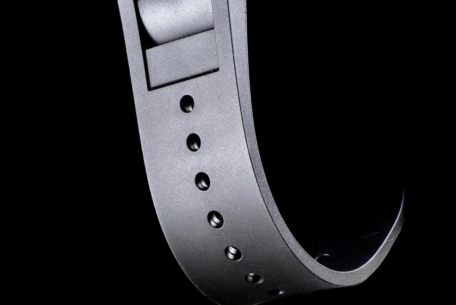 Richard Mille Replica RM 35 02 Black Imported Rubber Strap